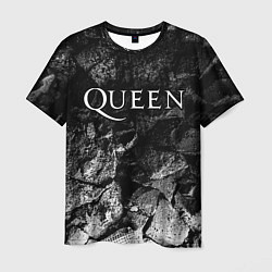 Футболка мужская Queen black graphite, цвет: 3D-принт