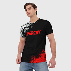 Футболка мужская Farcry текстура краски, цвет: 3D-принт — фото 2
