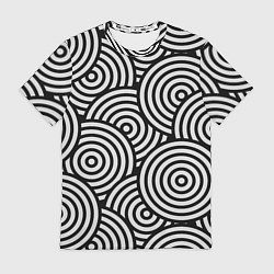 Футболка мужская Abstraction target, цвет: 3D-принт