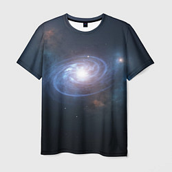 Футболка мужская Спиральная галактика, цвет: 3D-принт