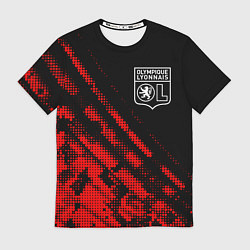 Футболка мужская Lyon sport grunge, цвет: 3D-принт