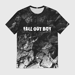 Футболка мужская Fall Out Boy black graphite, цвет: 3D-принт