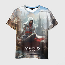 Футболка мужская Assassins creed poster game, цвет: 3D-принт
