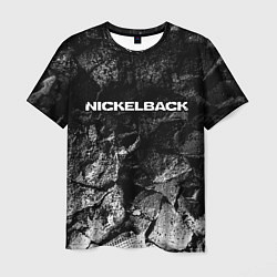 Футболка мужская Nickelback black graphite, цвет: 3D-принт