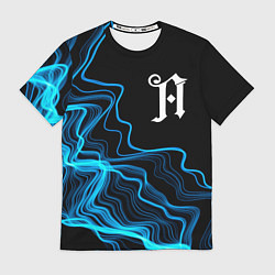 Футболка мужская Architects sound wave, цвет: 3D-принт