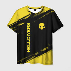 Футболка мужская Logo Helldivers, цвет: 3D-принт