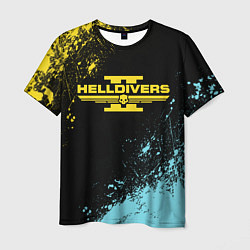 Футболка мужская Helldivers 2: Skull Logo, цвет: 3D-принт
