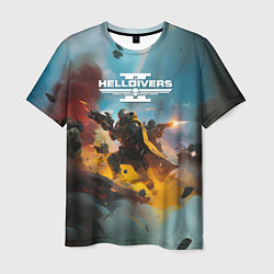 Футболка мужская Helldivers 2: Art, цвет: 3D-принт