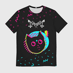 Футболка мужская Mayhem - rock star cat, цвет: 3D-принт