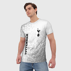 Футболка мужская Tottenham sport на светлом фоне вертикально, цвет: 3D-принт — фото 2