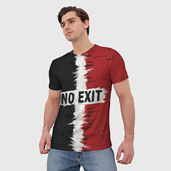 Футболка мужская Выхода нет, цвет: 3D-принт — фото 2