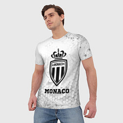 Футболка мужская Monaco sport на светлом фоне, цвет: 3D-принт — фото 2