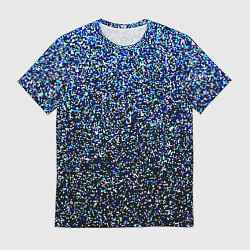 Футболка мужская Шум пикселей, цвет: 3D-принт