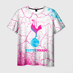 Футболка мужская Tottenham neon gradient style, цвет: 3D-принт