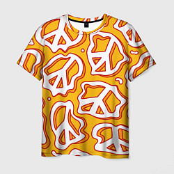 Футболка мужская Pattern peace, цвет: 3D-принт