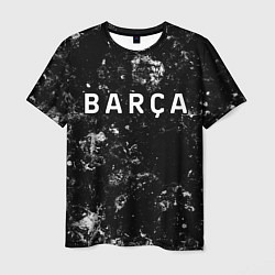 Футболка мужская Barcelona black ice, цвет: 3D-принт