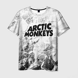 Футболка мужская Arctic Monkeys white graphite, цвет: 3D-принт