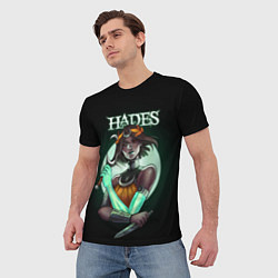 Футболка мужская Нимфа Melinoe Hades 2, цвет: 3D-принт — фото 2