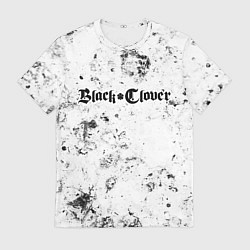 Футболка мужская Black Clover dirty ice, цвет: 3D-принт