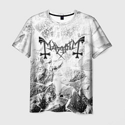 Футболка мужская Mayhem white graphite, цвет: 3D-принт