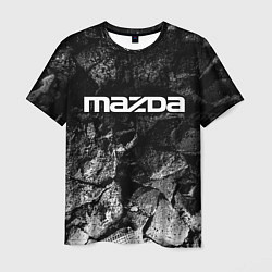 Футболка мужская Mazda black graphite, цвет: 3D-принт