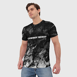Футболка мужская Cowboy Bebop black graphite, цвет: 3D-принт — фото 2
