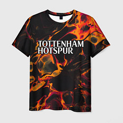 Футболка мужская Tottenham red lava, цвет: 3D-принт