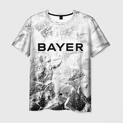 Футболка мужская Bayer 04 white graphite, цвет: 3D-принт