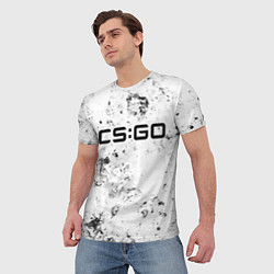 Футболка мужская Counter Strike dirty ice, цвет: 3D-принт — фото 2