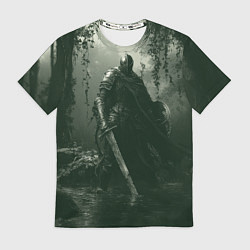 Футболка мужская Рыцарь из Dark Souls, цвет: 3D-принт