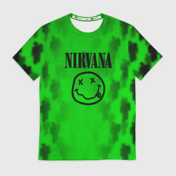 Футболка мужская Nirvana x Billie, цвет: 3D-принт