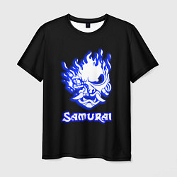 Футболка мужская Samurai logo ghost, цвет: 3D-принт