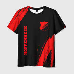 Футболка мужская Hoffenheim - red gradient вертикально, цвет: 3D-принт