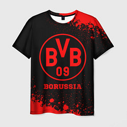 Футболка мужская Borussia - red gradient, цвет: 3D-принт