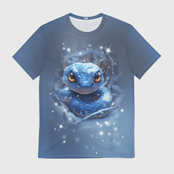Футболка мужская Змея с большими глазами, цвет: 3D-принт