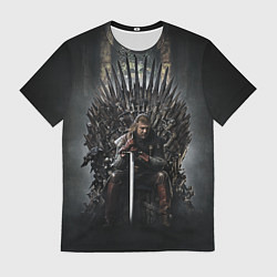 Футболка мужская Нед Игра престолов, цвет: 3D-принт