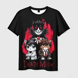 Футболка мужская Death meow cats, цвет: 3D-принт