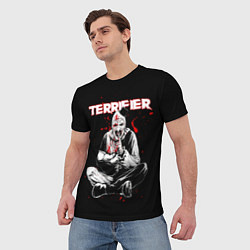 Футболка мужская Terrifier clown Art, цвет: 3D-принт — фото 2