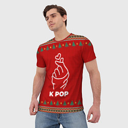 Футболка мужская K Pop new year, цвет: 3D-принт — фото 2