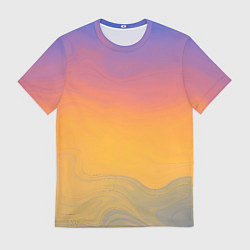 Футболка мужская Яркий градиент, цвет: 3D-принт