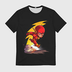 Футболка мужская Chibi Flash, цвет: 3D-принт