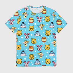 Мужская футболка Винни Пух