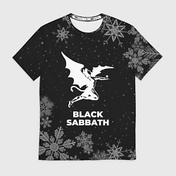 Футболка мужская Снежный Black Sabbath, цвет: 3D-принт