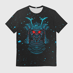 Футболка мужская Японский самурай маска, цвет: 3D-принт