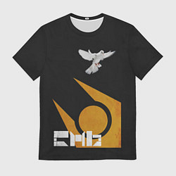 Футболка мужская Город 17 - граффити, цвет: 3D-принт