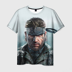 Футболка мужская Snake Solid - metal gear, цвет: 3D-принт