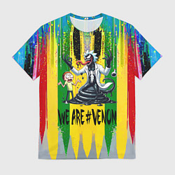 Футболка мужская We are Venom - Morty and Rick fantasy, цвет: 3D-принт