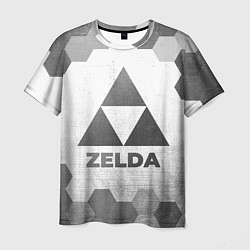Футболка мужская Zelda - white gradient, цвет: 3D-принт