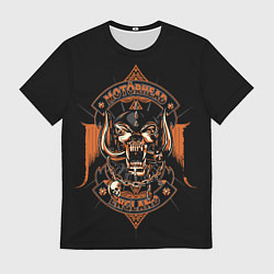 Футболка мужская Motorhead england, цвет: 3D-принт
