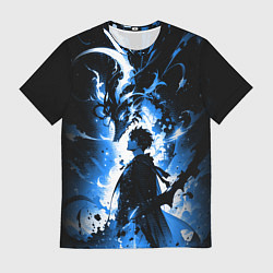 Футболка мужская Поднятие уровня в одиночку - восстань, цвет: 3D-принт